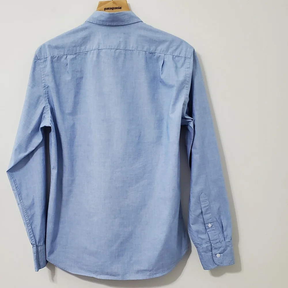 J. Crew Flex Washed Cotton Blend Slim Fit Long Sleeve Button Down Shirt Medium
